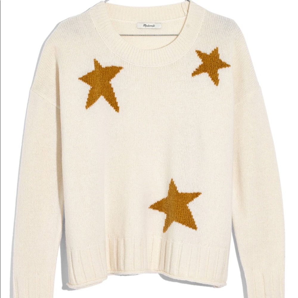 Madewell merino star sweater